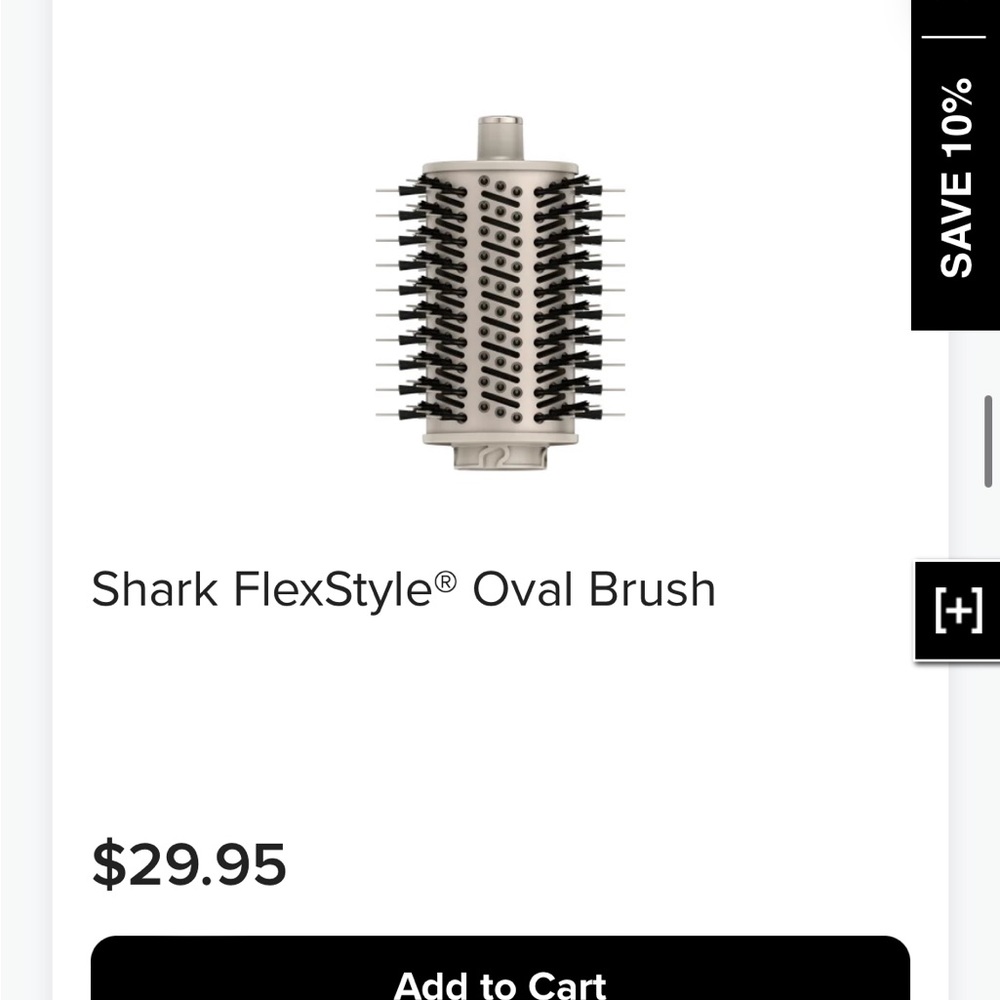 NEW UNUSED: Shark FlexStyle Oval Brush